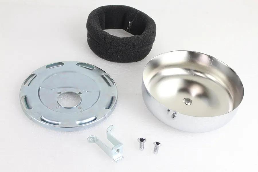 Wyatt Gatling Smooth Center Screw Air Cleaner for Harley Davidson UL & WL Models by Wyatt Gatling