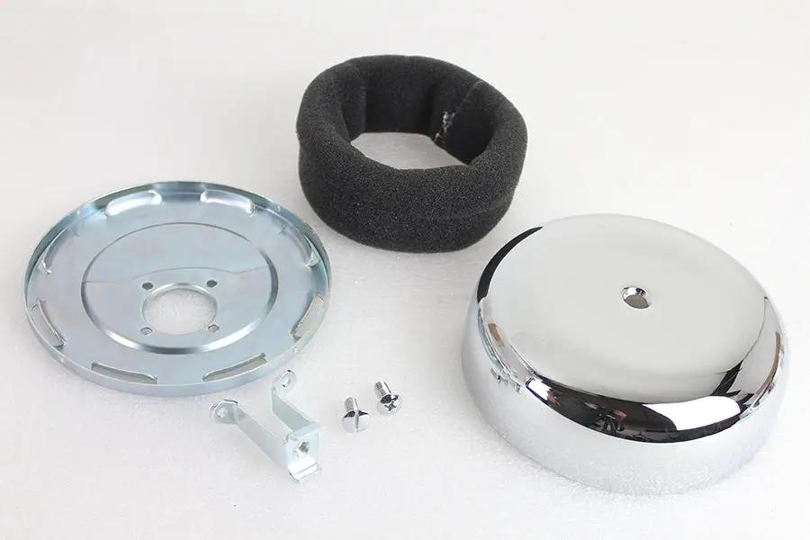Wyatt Gatling Smooth Center Screw Air Cleaner for Harley Davidson UL & WL Models by Wyatt Gatling