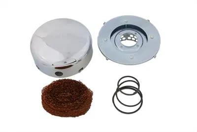 Wyatt Gatling Chrome J-Slot Air Cleaner for Harley Davidson UL and WL Models by Wyatt Gatling