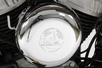 Wyatt Gatling 7 inch Linkert World's Fair J-Slot Style Air Cleaner Assembly for Harley Davidson FL by Wyatt Gatling