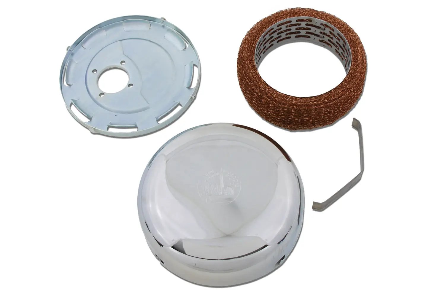 Wyatt Gatling 7 inch Linkert World's Fair J-Slot Style Air Cleaner Assembly for Harley Davidson FL by Wyatt Gatling