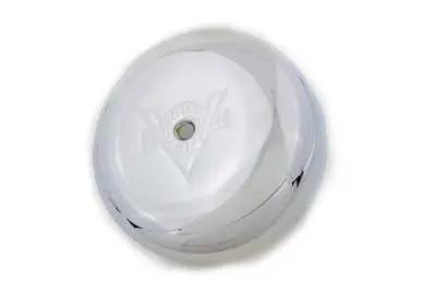 Wyatt Gatling Part 70394D V-Logo Air Cleaner Cover Chrome for Harley Davidson FL (1971-1980) by Wyatt Gatling