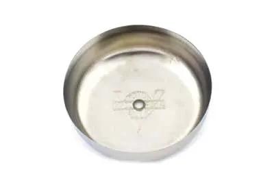 Wyatt Gatling Part 70394D V-Logo Air Cleaner Cover Chrome for Harley Davidson FL (1971-1980) by Wyatt Gatling