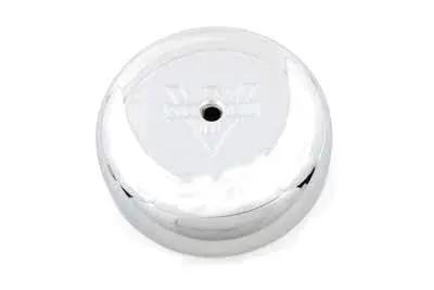 Wyatt Gatling Part 70394D V-Logo Air Cleaner Cover Chrome for Harley Davidson FL (1971-1980) by Wyatt Gatling