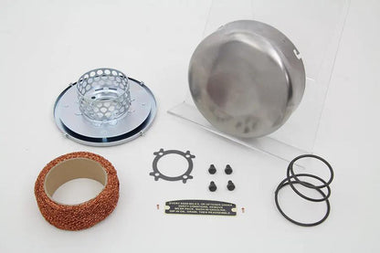 Wyatt Gatling Smooth Raw J-Slot Air Cleaner for Harley Davidson UL & WL Models by Wyatt Gatling