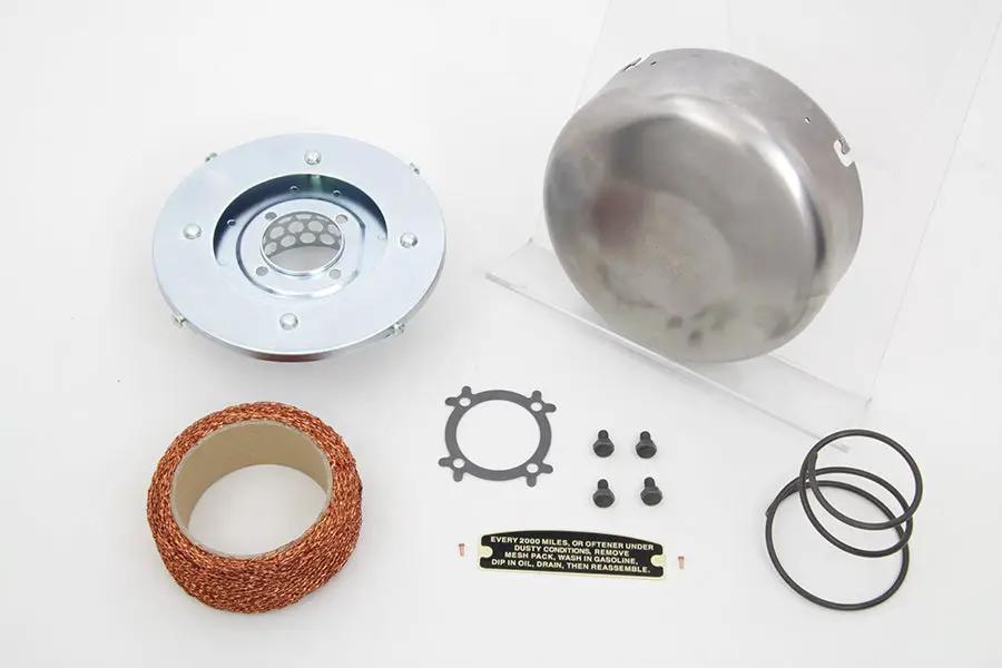 Wyatt Gatling Smooth Raw J-Slot Air Cleaner for Harley Davidson UL & WL Models by Wyatt Gatling