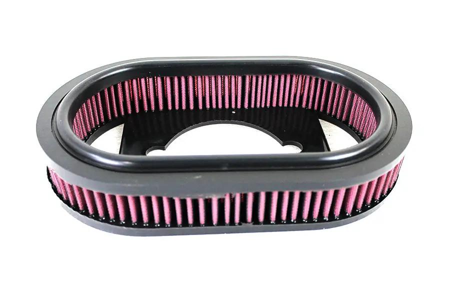 Wyatt Gatling Part 63172A Oblong Air Cleaner Filter for Harley Davidson FLT (1985-1994) by Wyatt Gatling