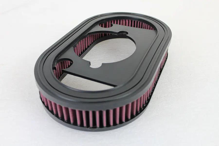 Wyatt Gatling Part 63172A Oblong Air Cleaner Filter for Harley Davidson FLT (1985-1994) by Wyatt Gatling