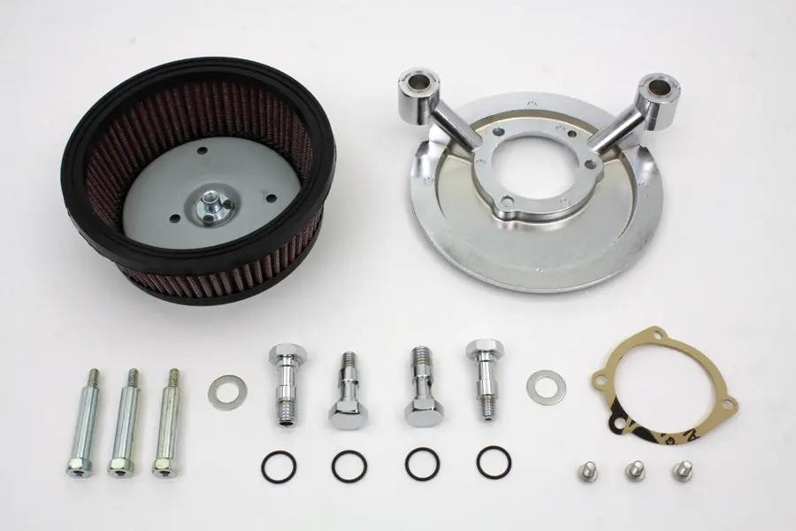 V-Twin Air Cleaner Backing Plate Kit for Harley Davidson FLST Models (1992-2001) by V-Twin