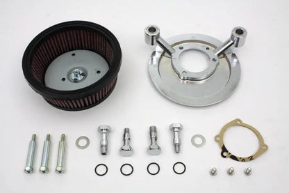 V-Twin Air Cleaner Backing Plate Kit for Harley Davidson FLST Models (1992-2001) by V-Twin