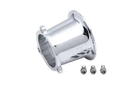 Wyatt Gatling Chrome 2.5 inch Velocity Stack for CV Keihin Carburetors by Wyatt Gatling