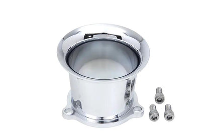 Wyatt Gatling Chrome 2.5 inch Velocity Stack for CV Keihin Carburetors by Wyatt Gatling