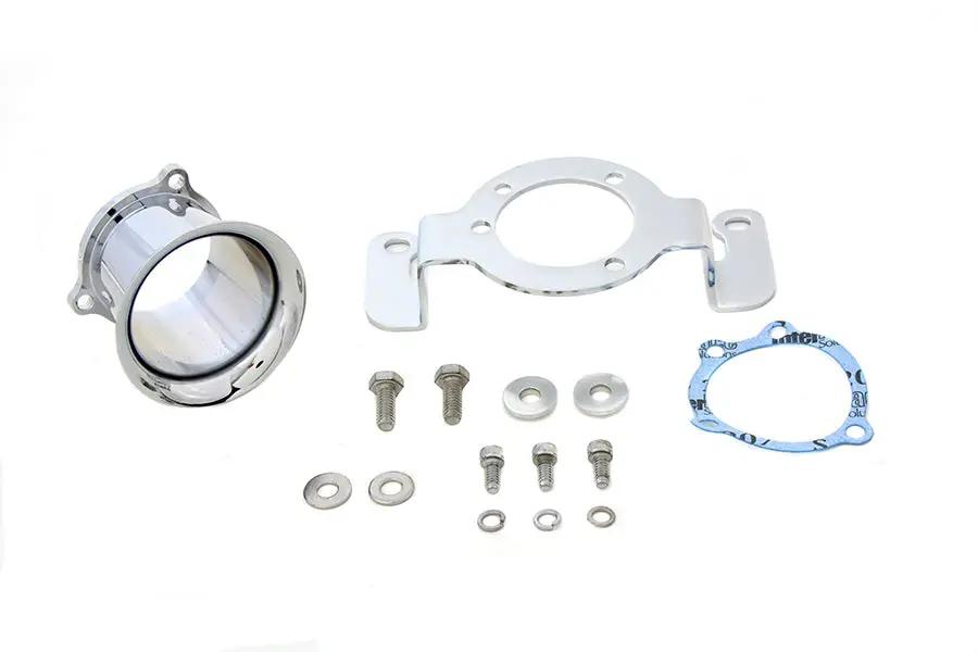 Wyatt Gatling Velocity Stack Kit Chrome for Harley Davidson FXST, FLST, FXR, FXD 1990-1992 by Wyatt Gatling