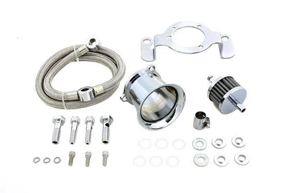 Wyatt Gatling Velocity Stack Kit Chrome for Harley Davidson FXST and FLST (1993-1999) by Wyatt Gatling