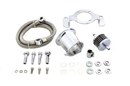 Wyatt Gatling Velocity Stack Kit Chrome for Harley Davidson FXST and FLST (1993-1999) by Wyatt Gatling