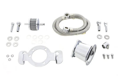 Wyatt Gatling Chrome Velocity Stack Kit for Harley Davidson XL (1991-2000) by Wyatt Gatling