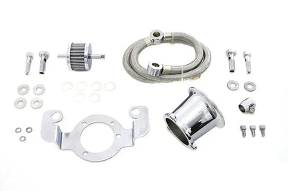 Wyatt Gatling Chrome Velocity Stack Kit for Harley Davidson XL (1991-2000) by Wyatt Gatling