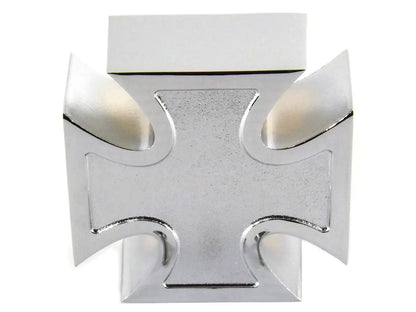 Wyatt Gatling Chrome Maltese Cross Air Cleaner Cover by Wyatt Gatling