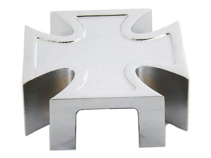 Wyatt Gatling Chrome Maltese Cross Air Cleaner Cover by Wyatt Gatling