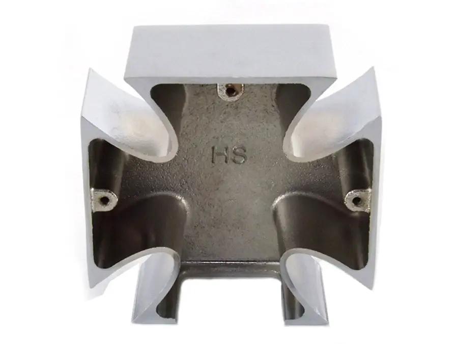 Wyatt Gatling Chrome Maltese Cross Air Cleaner Cover by Wyatt Gatling