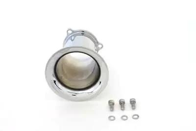 Wyatt Gatling Chrome 4-Inch Velocity Stack for CV Keihin Carburetor by Wyatt Gatling