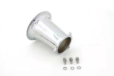Wyatt Gatling Chrome 4-Inch Velocity Stack for CV Keihin Carburetor by Wyatt Gatling