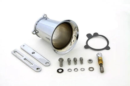 Wyatt Gatling 4 Inch Chrome Super Velocity Stack Kit for S&S Carburetors by Wyatt Gatling