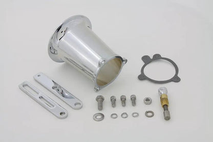 Wyatt Gatling 4 Inch Chrome Super Velocity Stack Kit for S&S Carburetors by Wyatt Gatling
