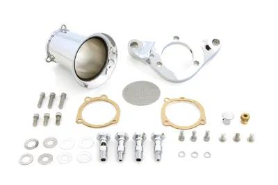 Wyatt Gatling 34-1166 Chrome Velocity Stack Kit with Integral Breather Passages by Wyatt Gatling