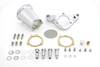 Wyatt Gatling 34-1166 Chrome Velocity Stack Kit with Integral Breather Passages by Wyatt Gatling