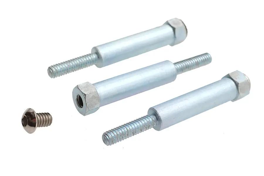 Wyatt Gatling Velocity Air Cleaner Studs (Part No. 34-1182) – Durable Chrome Finish for Enhanced Engine Performance by Wyatt Gatling