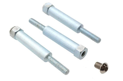 Wyatt Gatling Velocity Air Cleaner Studs (Part No. 34-1182) – Durable Chrome Finish for Enhanced Engine Performance by Wyatt Gatling