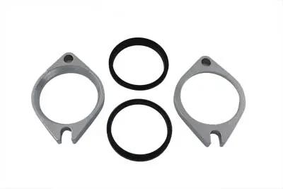 Wyatt Gatling EFI Intake Manifold Flange Set Chrome for Harley Davidson FXST (Part #26993-06) by Wyatt Gatling