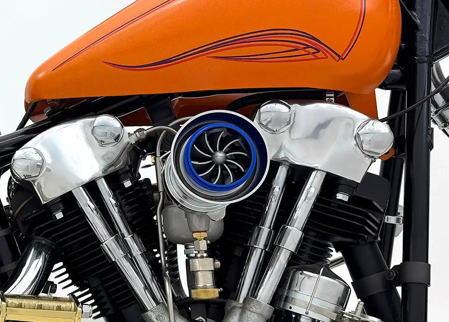 Wyatt Gatling Turbo Fan Velocity Stack with Inverted Cone Filter - 4-7/8 Inches by Wyatt Gatling