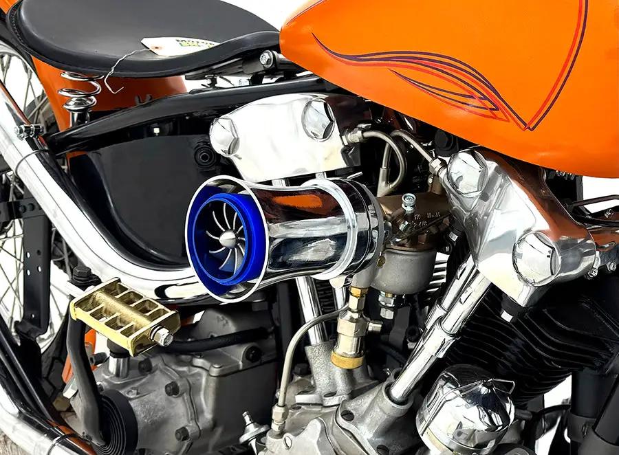 Wyatt Gatling Turbo Fan Velocity Stack with Inverted Cone Filter - 4-7/8 Inches by Wyatt Gatling