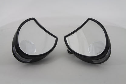 Wyatt Gatling Fairing Mirror Set for Harley Davidson FLHT - Black by Wyatt Gatling