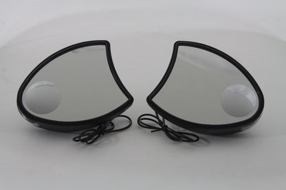 Wyatt Gatling Fairing Mirror Set for Harley Davidson FLHT - Black by Wyatt Gatling