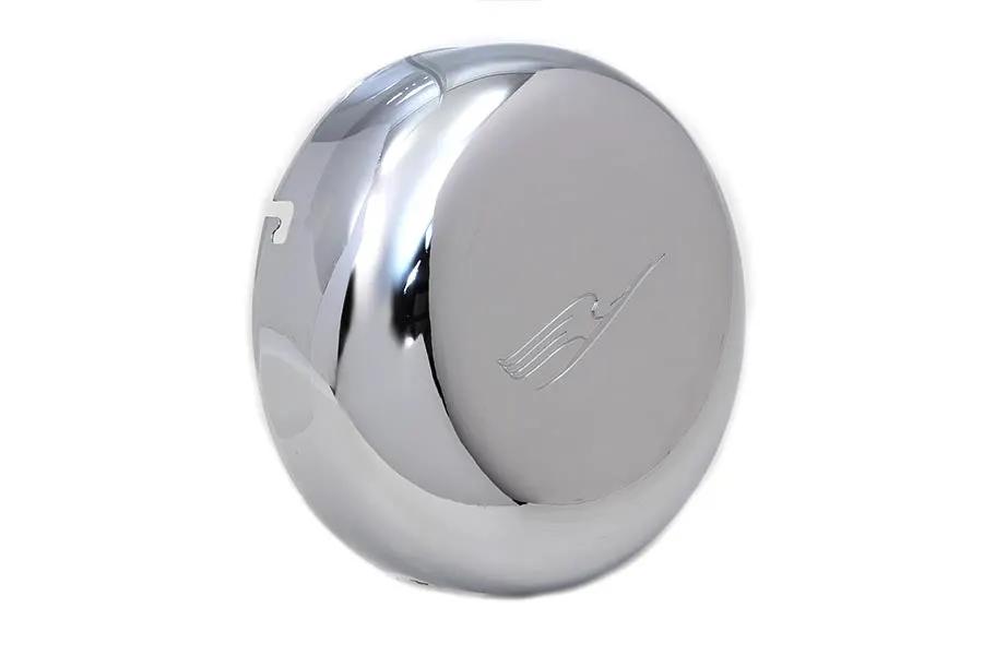 Wyatt Gatling 75791A 7 Inch Bird Style Chrome Air Cleaner Cover for Harley Davidson FL by Wyatt Gatling