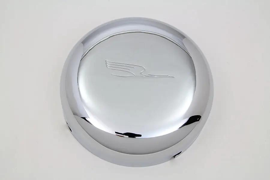 Wyatt Gatling 75791A 7 Inch Bird Style Chrome Air Cleaner Cover for Harley Davidson FL by Wyatt Gatling