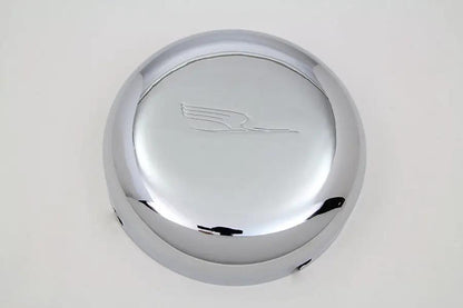 Wyatt Gatling 75791A 7 Inch Bird Style Chrome Air Cleaner Cover for Harley Davidson FL by Wyatt Gatling