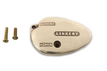 Wyatt Gatling Left Hand Linkert Brass Air Dam for Harley Davidson W (1937-1946) by Wyatt Gatling