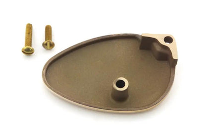 Wyatt Gatling Left Hand Linkert Brass Air Dam for Harley Davidson W (1937-1946) by Wyatt Gatling