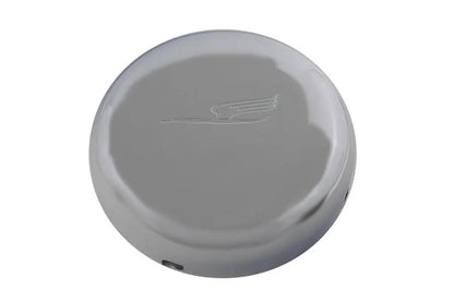Wyatt Gatling 7 Inch Bird Style Chrome Air Cleaner Cover for Harley Davidson U and W Models by Wyatt Gatling