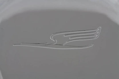 Wyatt Gatling 7 Inch Bird Style Chrome Air Cleaner Cover for Harley Davidson U and W Models by Wyatt Gatling
