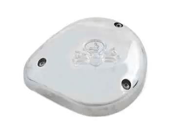 Wyatt Gatling Chrome 5 Inch Teardrop Carburetor Cover for Harley Davidson FXST, FLST, FXR, and FLT Models by Wyatt Gatling