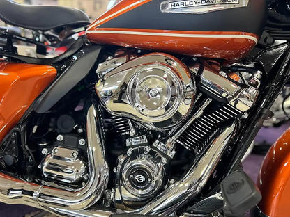 Wyatt Gatling 8 Inch Teardrop Chrome Air Cleaner Cover for Harley Davidson FXD by Wyatt Gatling