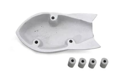 Wyatt Gatling Rocket Style Carburetor Cover for Harley Davidson XL Models by Wyatt Gatling