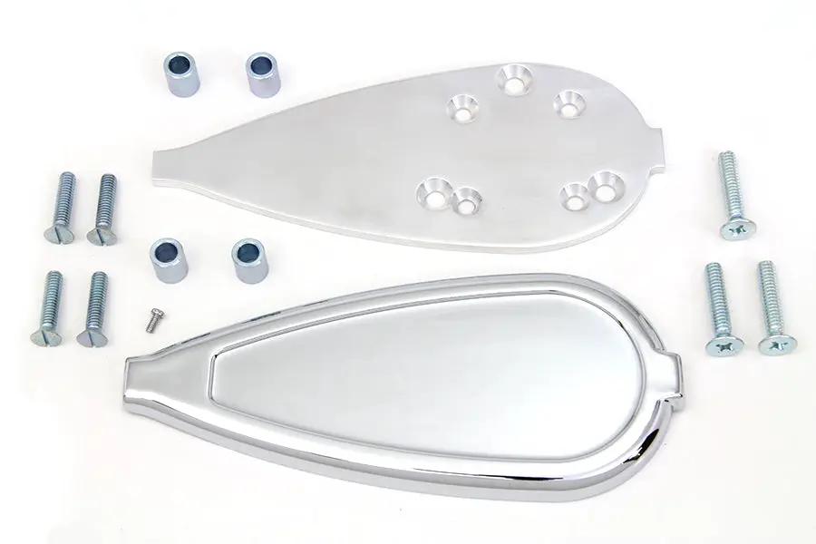 Wyatt Gatling Teardrop Carburetor Cover Kit for Harley Davidson W Models by Wyatt Gatling