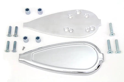 Wyatt Gatling Teardrop Carburetor Cover Kit for Harley Davidson W Models by Wyatt Gatling