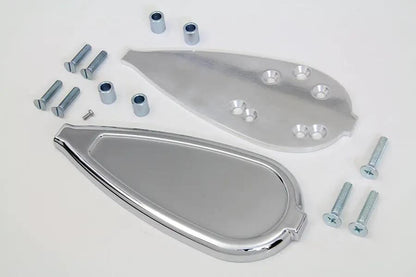 Wyatt Gatling Teardrop Carburetor Cover Kit for Harley Davidson W Models by Wyatt Gatling